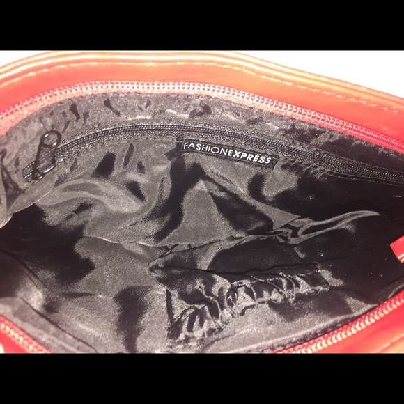 NWT Red Fashion Express Clutch - Picture 7 of 7